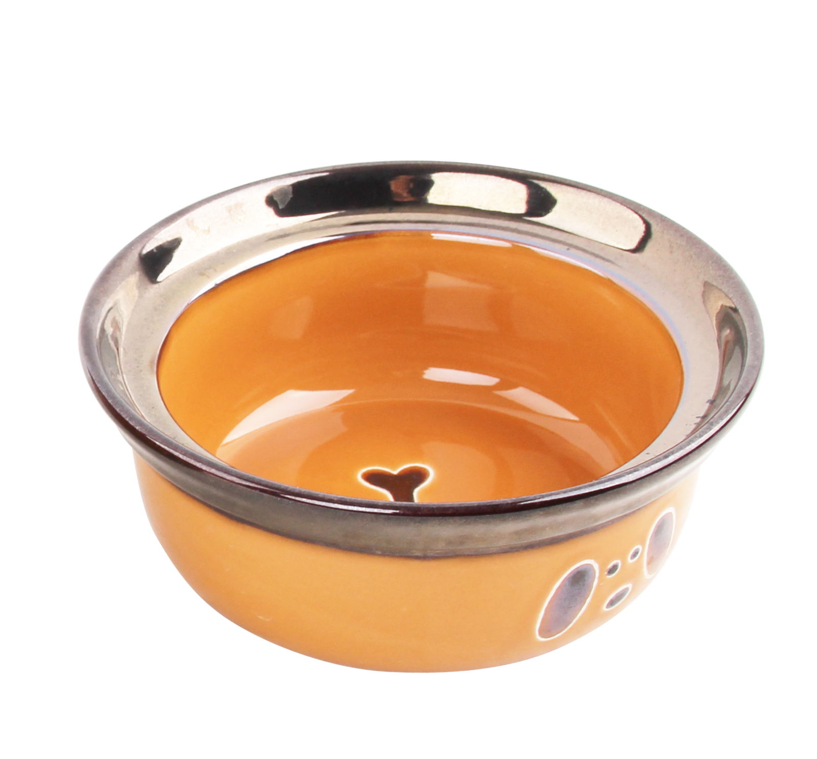 Pawise: Dog Gold Bowl - 1100ml/Golden image