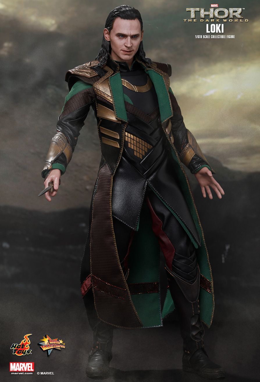Thor: The Dark World Hot Toys Loki 12" Action Figure image