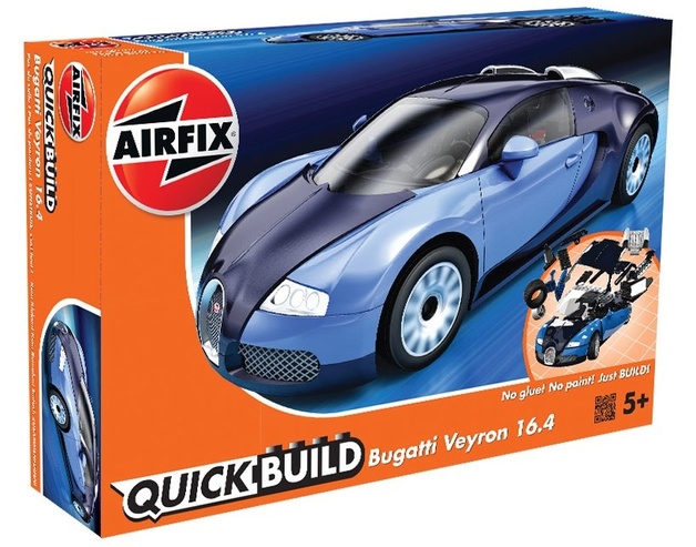 Airfix Quick Build: Bugatti Veyron - Model Kit | at Mighty Ape NZ