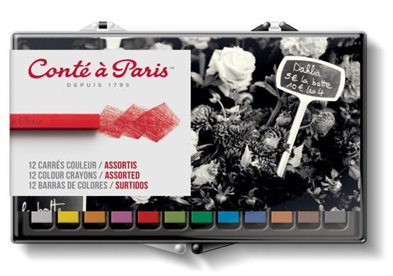 Conte Carres Assorted Colors 12 image