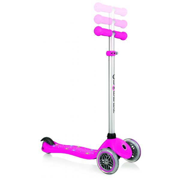 Globber: Primo Starlight Scooter - Deep Pink