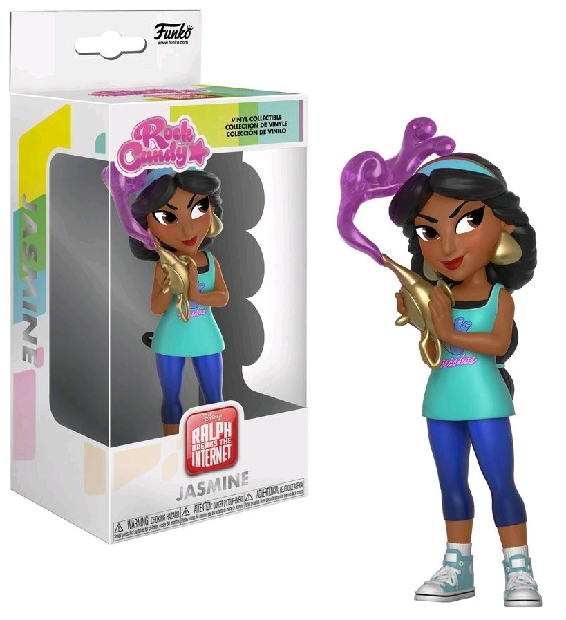 Disney - Comfy Jasmine Rock Candy Vinyl Figure image
