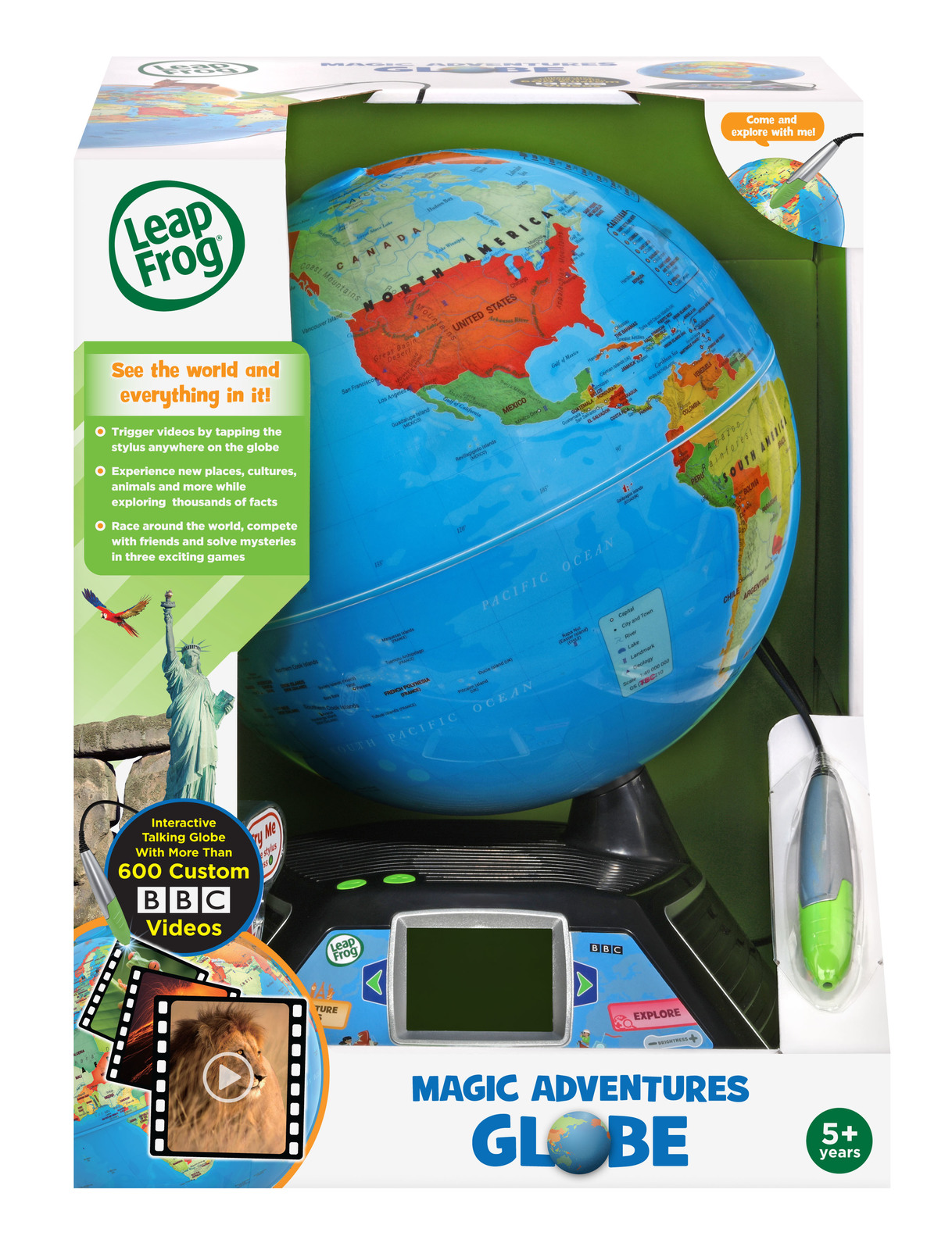 Buy Leapfrog Magic Adventures Globe Interactive Learning Set at Mighty Ape NZ
