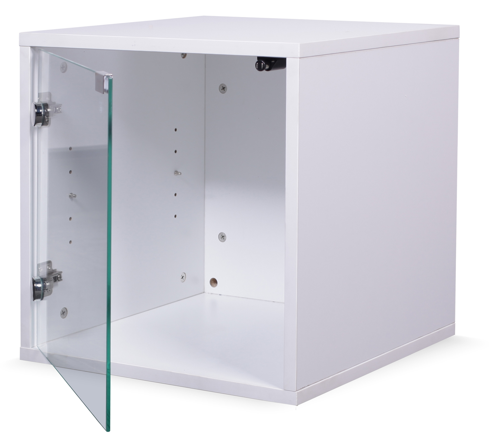 Modular Display Cube - White image