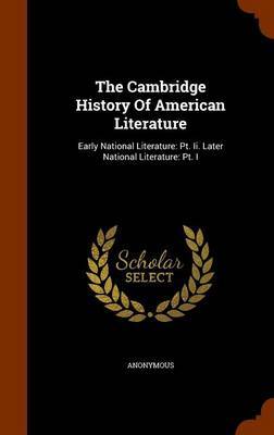 The Cambridge History of American Literature by * Anonymous image