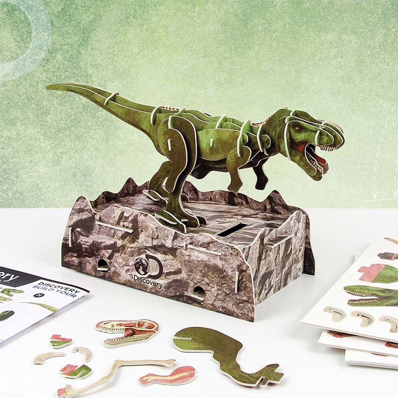 Buy Discovery Channel Build Your Own TRex Money Box at Mighty Ape NZ