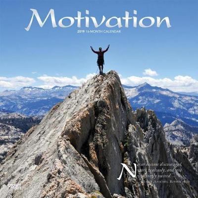 Motivation 2019 Square Wall Calendar by Inc Browntrout Publishers image
