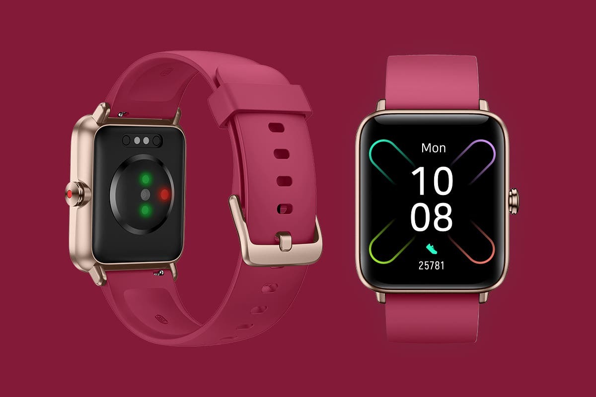 Kogan Active+ II Smart Watch (Coral Red) at Mighty Ape NZ