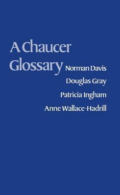 A Chaucer Glossary by Norman Davis image