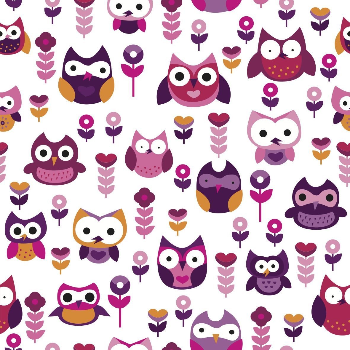 Little Shades: Window Shade - Owls of Fun image