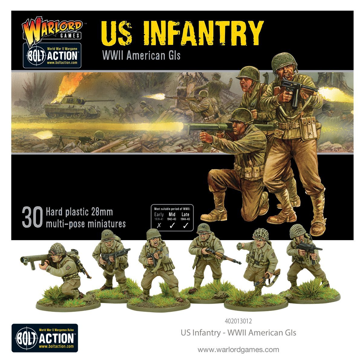 US Infantry - WWII American GIs image