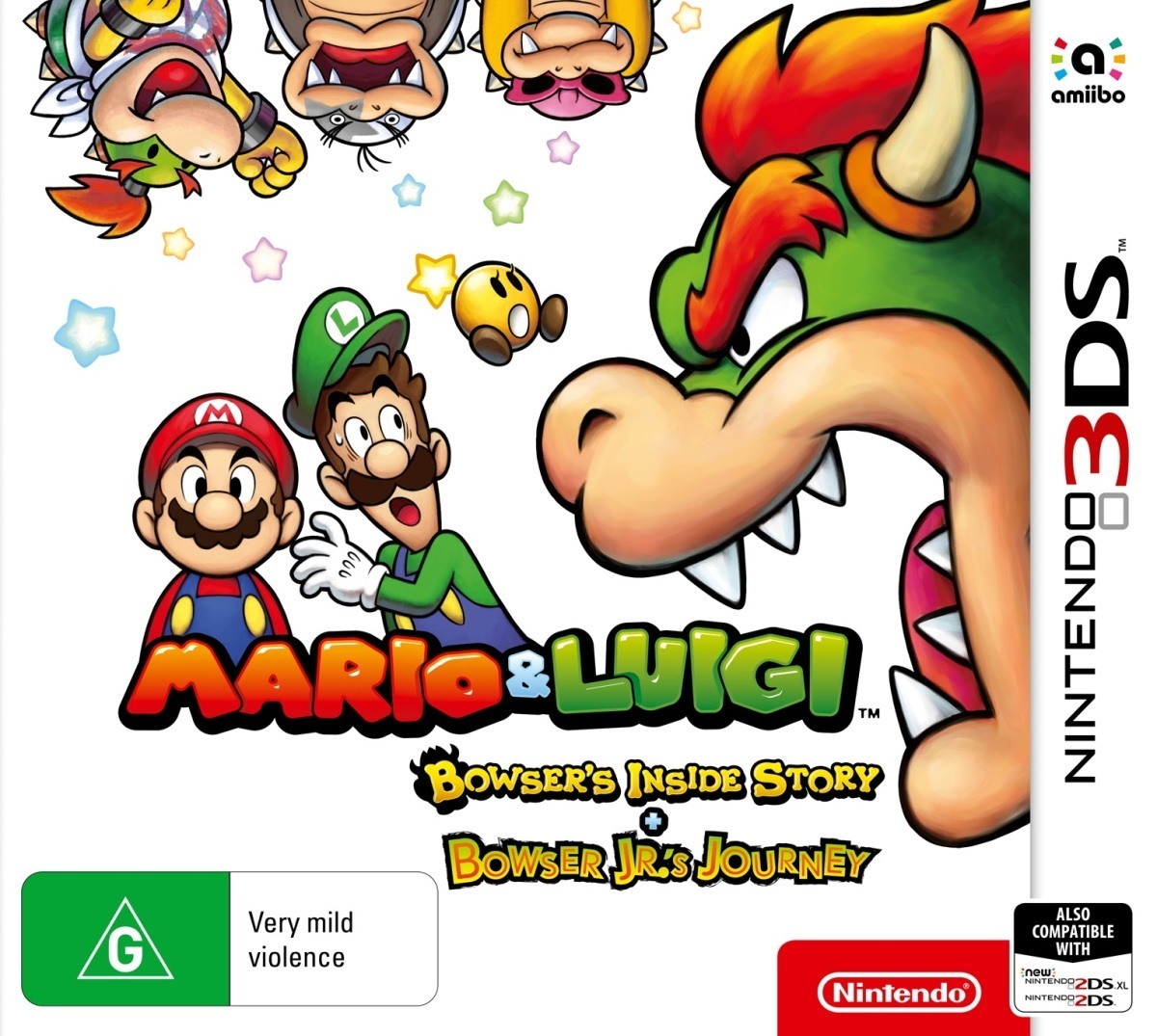 Mario & Luigi: Bowser's Inside Story + Bowser Jr's Journey for 3DS image