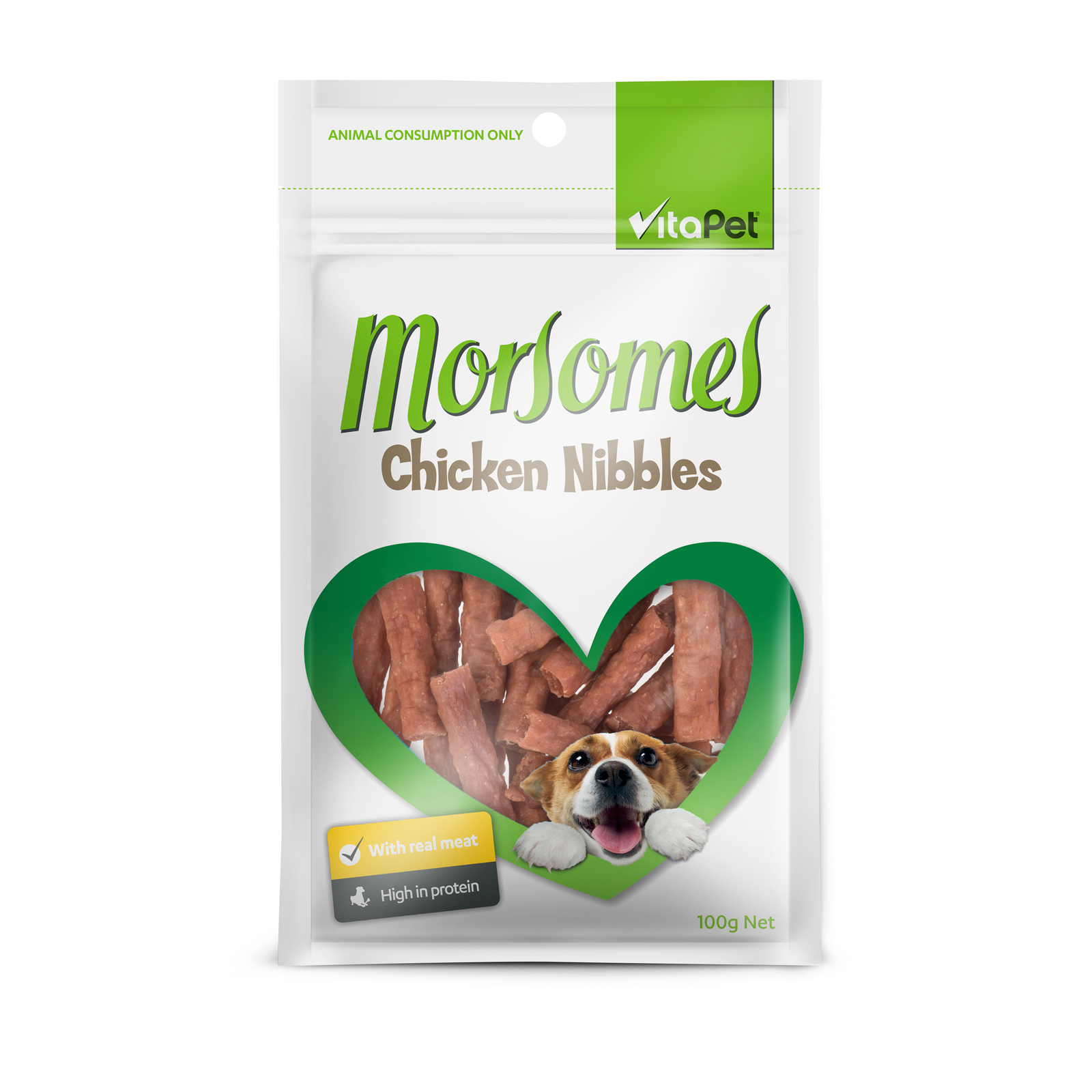Vitapet: Morsomes Chicken Nibbles (100g) image