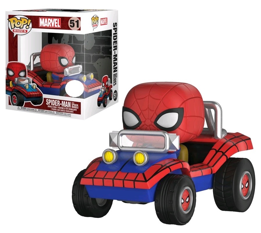 Marvel: Spider Mobile - Pop! Ride Vinyl Set image