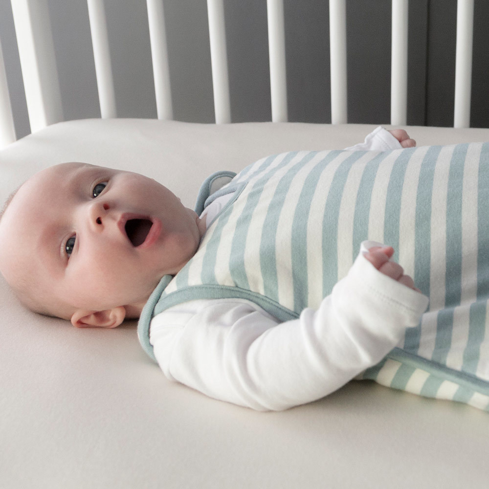 Woolbabe: Duvet Side Zip Merino/Organic Cotton Sleeping Bag - Tide (3-24 Months)