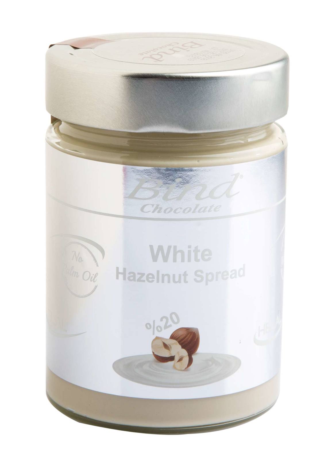 Bind Chocolates White Hazelnut Spread (350g) at Mighty Ape NZ