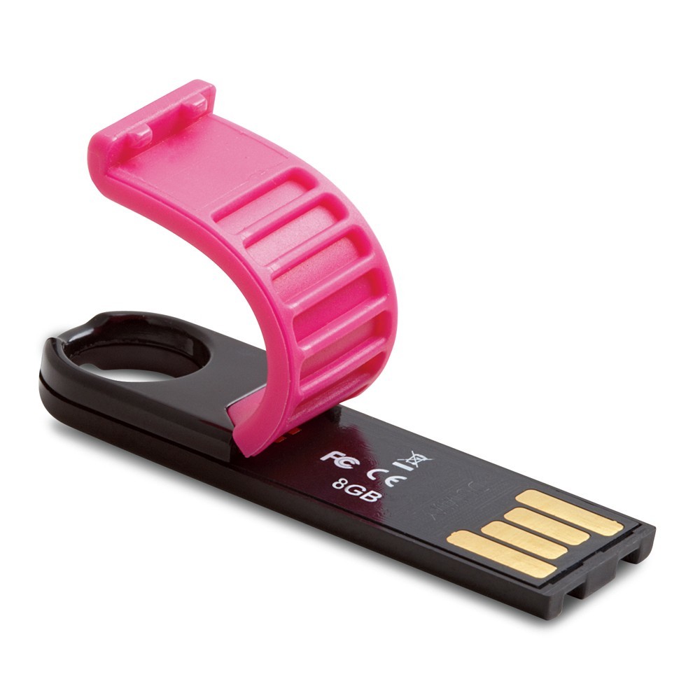 Verbatim Store'n'Go Micro+ USB Drive - 8GB (Hot Pink) image