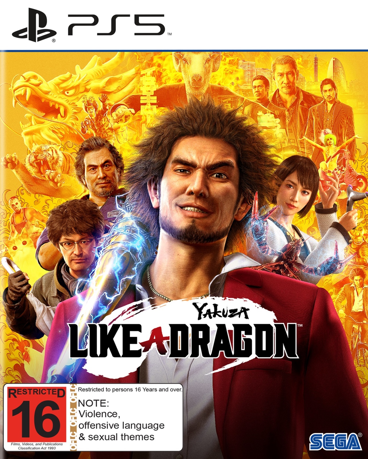 Yakuza Like a Dragon PS5 Buy Now at Mighty Ape NZ