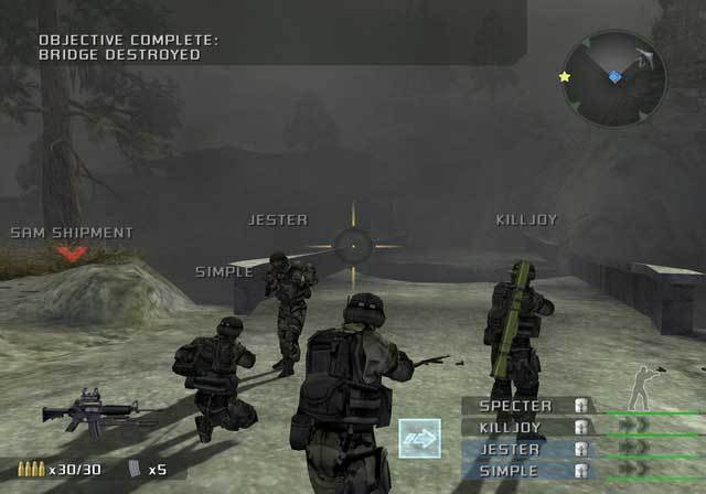 SOCOM: U.S. Navy SEALs Combined Assault on PS2