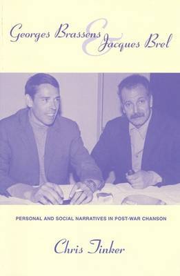 Georges Brassens and Jacques Brel by Chris Tinker image
