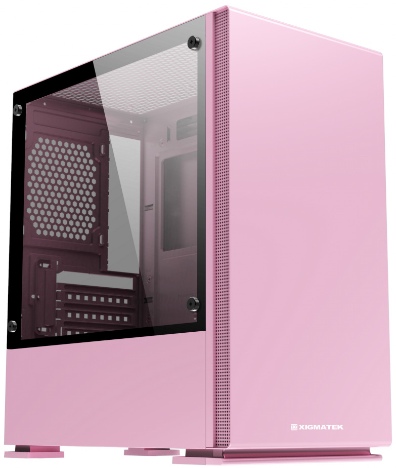 Xigmatek NYC Queen Tempered Glass Mini Tower Case image
