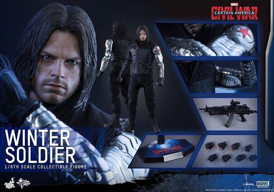 Captain America 3 - Winter Soldier 12" Figure