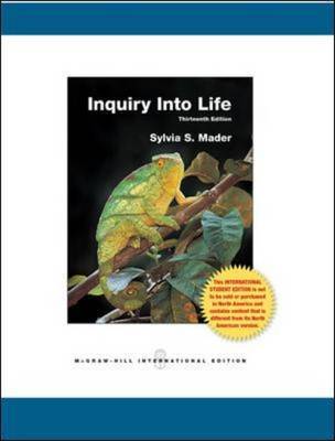 Inquiry into Life by Sylvia S Mader image