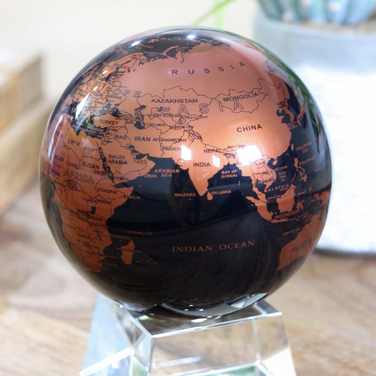 MOVA: Self Rotating Globe - Copper Black (11.5cm)