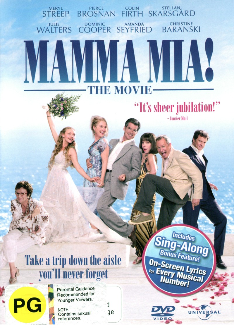 Mamma Mia!: The Movie on DVD image
