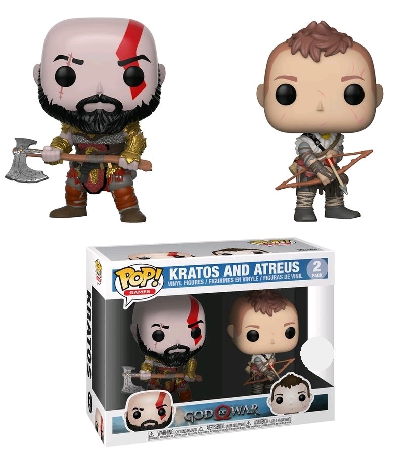 God of War: Kratos & Atreus - Pop! Vinyl 2-Pack image