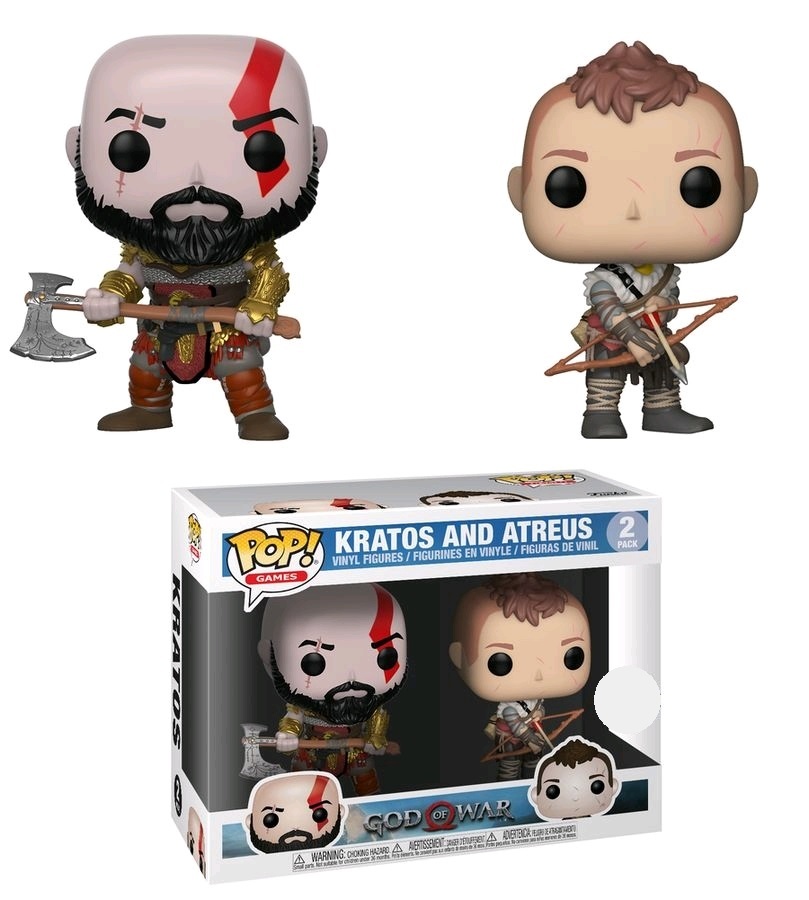 God of War: Kratos & Atreus - Pop! Vinyl 2-Pack