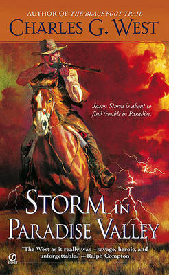 Storm in Paradise Valley by Charles G West image