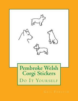 Pembroke Welsh Corgi Stickers by Gail Forsyth image