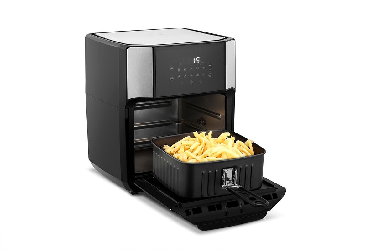 Buy 12L 1800W Digital Air Fryer Oven (Stainless Steel) at Mighty Ape NZ