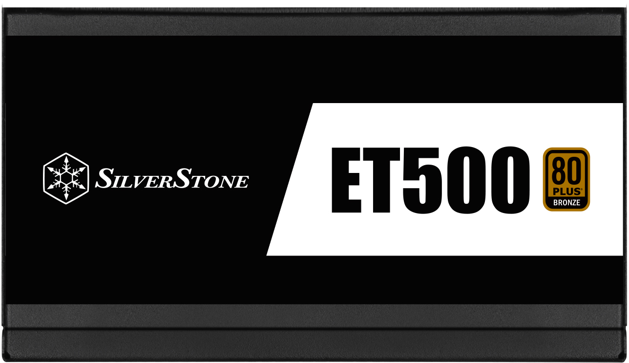 500W SilverStone ET500 80 PLUS Bronze Non-Modular PSU image