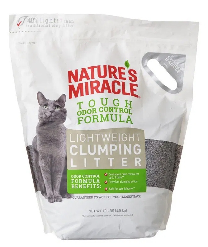 Natures Miracle Lightweight Clumping Clay Litter (4.5kg) image