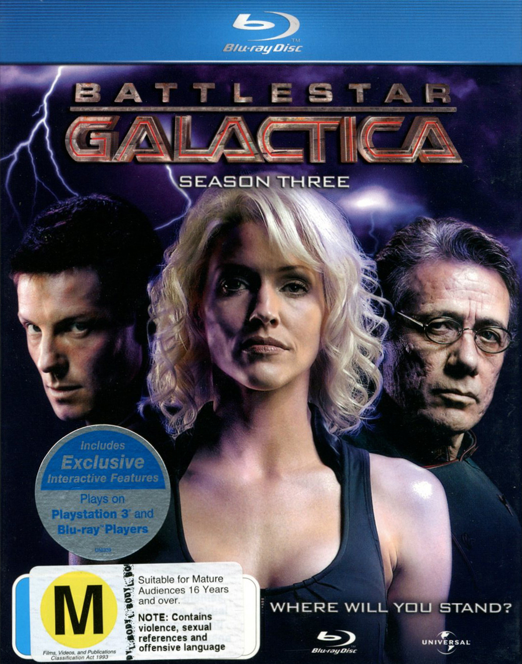 Battlestar Galactica - The Complete Third Season on Blu-ray image