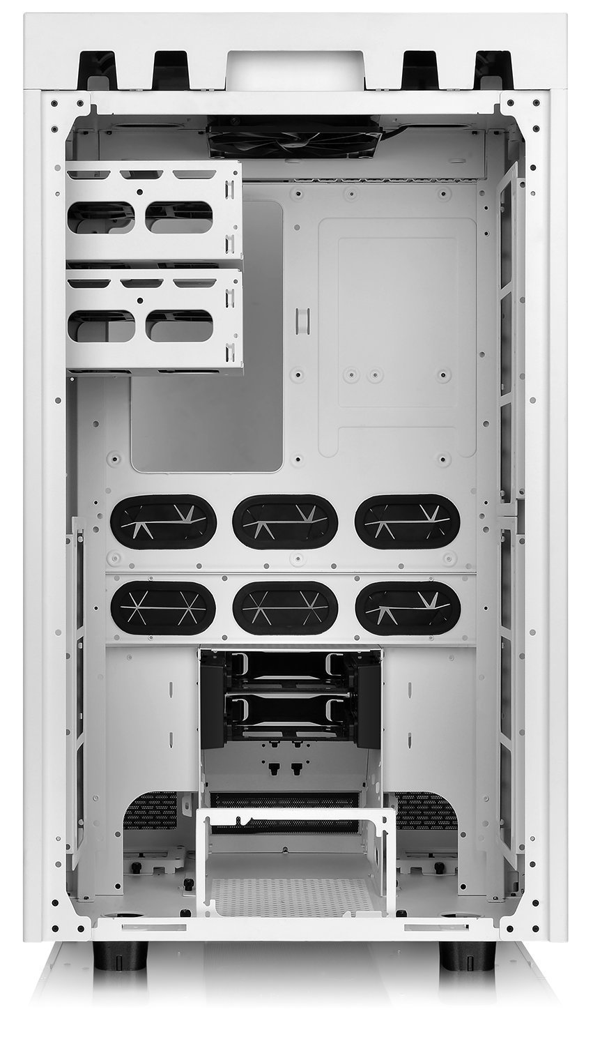 Thermaltake: The Tower 900 E-ATX Vertical Super Tower Chassis - Snow Edition (White) image