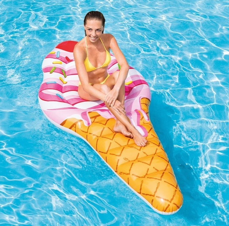 Intex: Ice Cream - Inflatable Lounger (88" x 42")