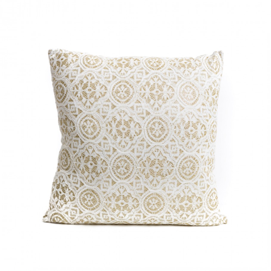 Gold & Lace Cushion image