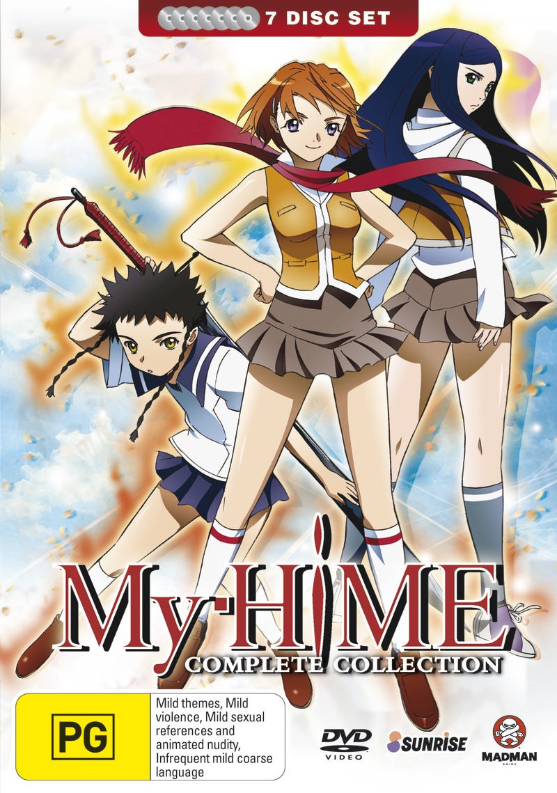My-HiME - Complete Collection (7 Disc Fatpack) on DVD image