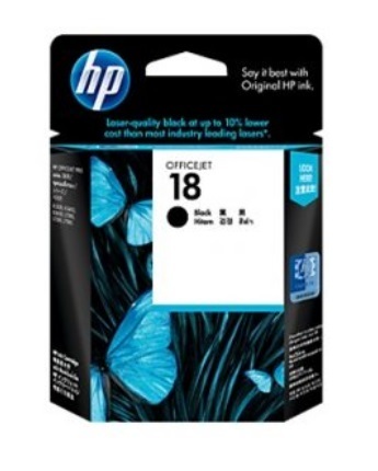 HP 18 Ink Cartridge C4936A (Black) image