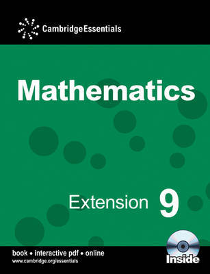 Cambridge Essentials Mathematics Extension 9 Pupil's Book: Year 9 by Graham Newman image