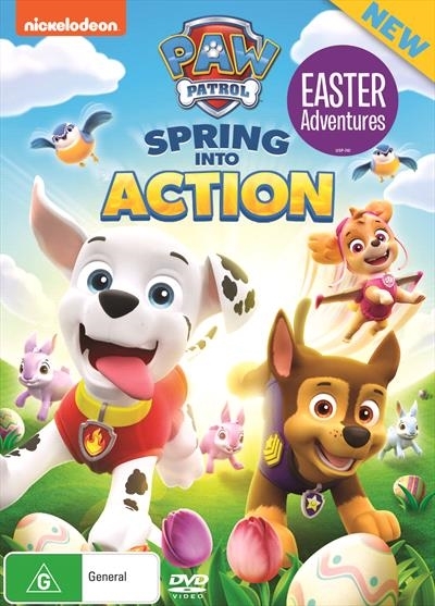 Paw Patrol: Spring Into Action on DVD image