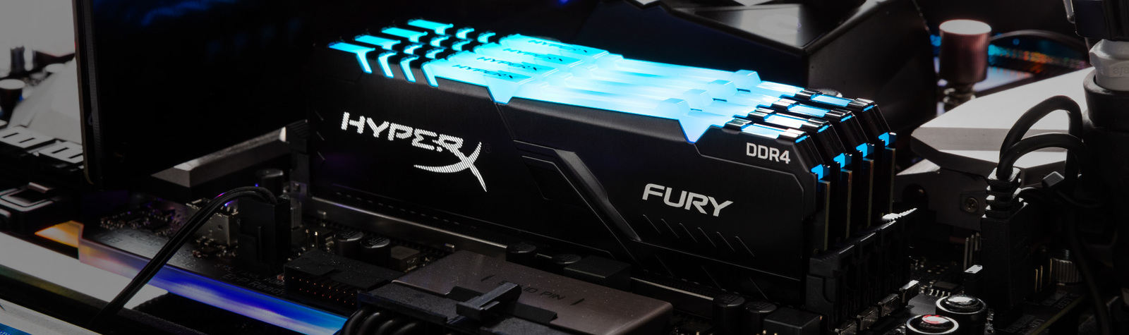 16GB Kingston HyperX Fury Dual RGB RAM Kit | at Mighty Ape NZ