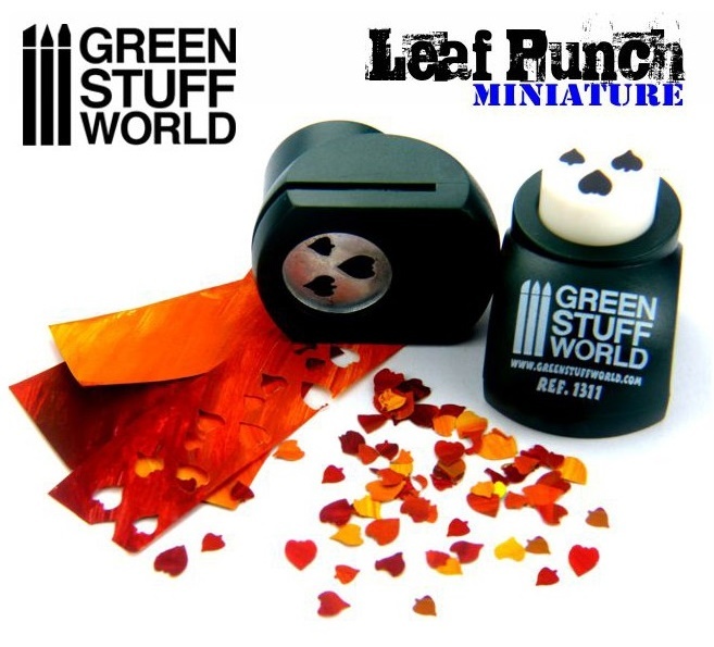 Green Stuff World - Miniature Leaf Punch (Dark Green) image