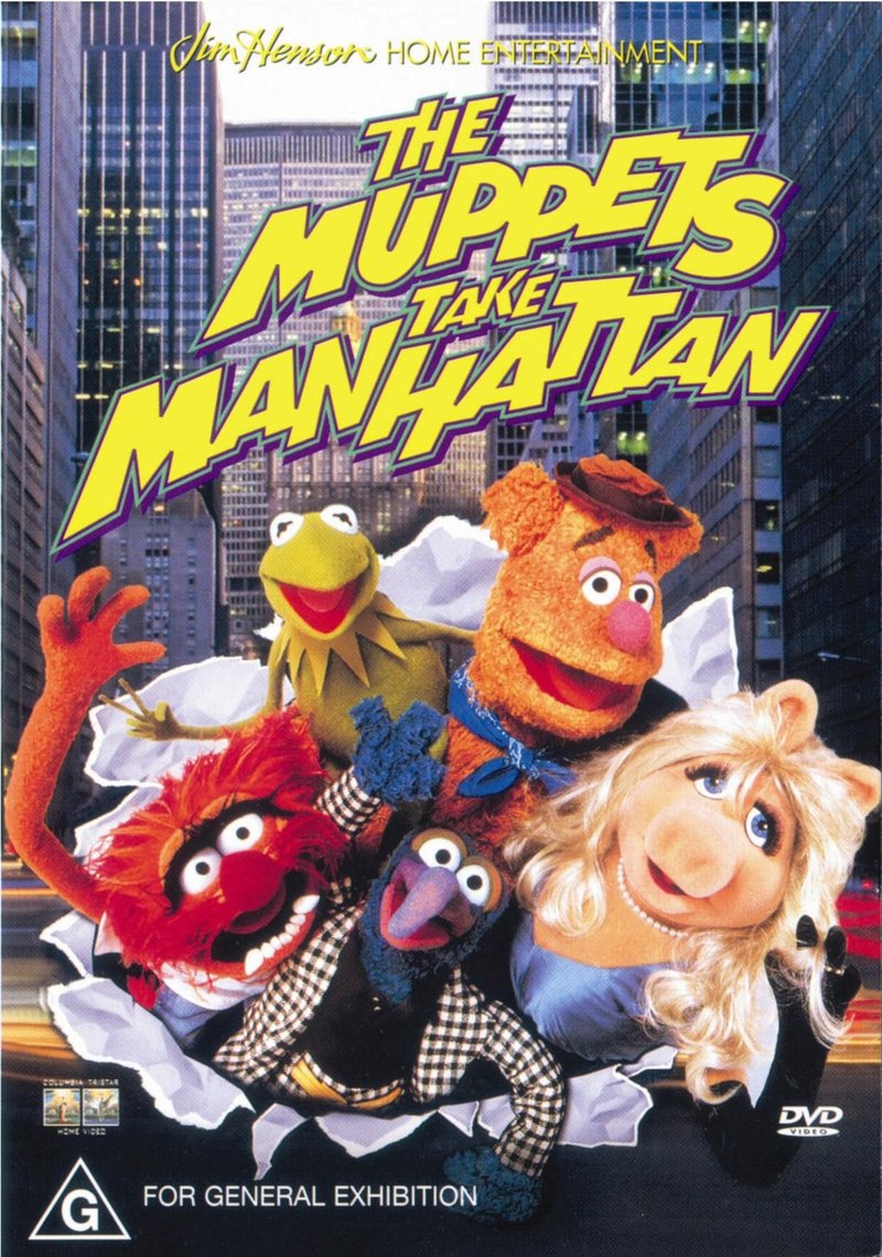 Muppets Take Manhattan on DVD image