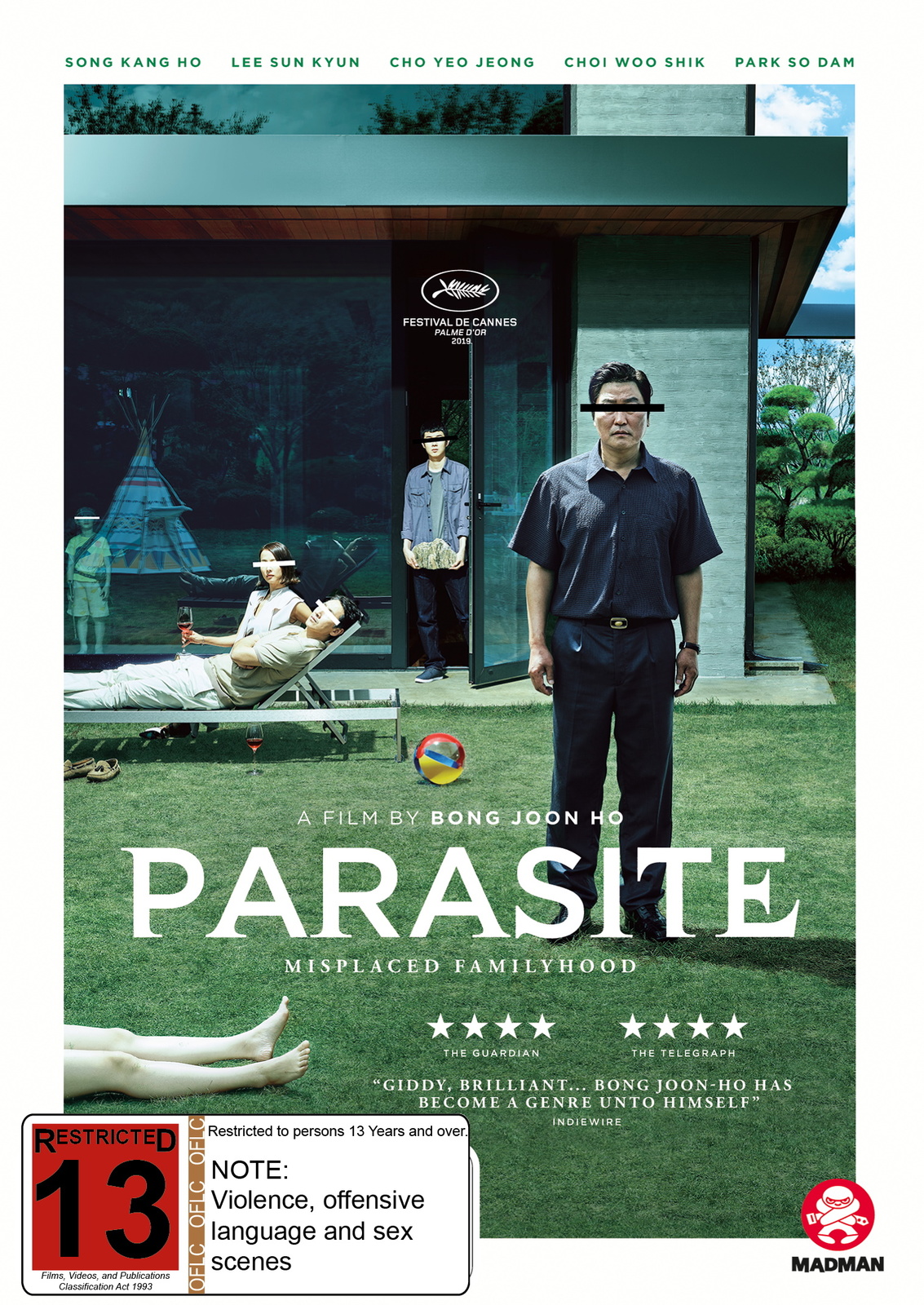 Parasite on DVD image