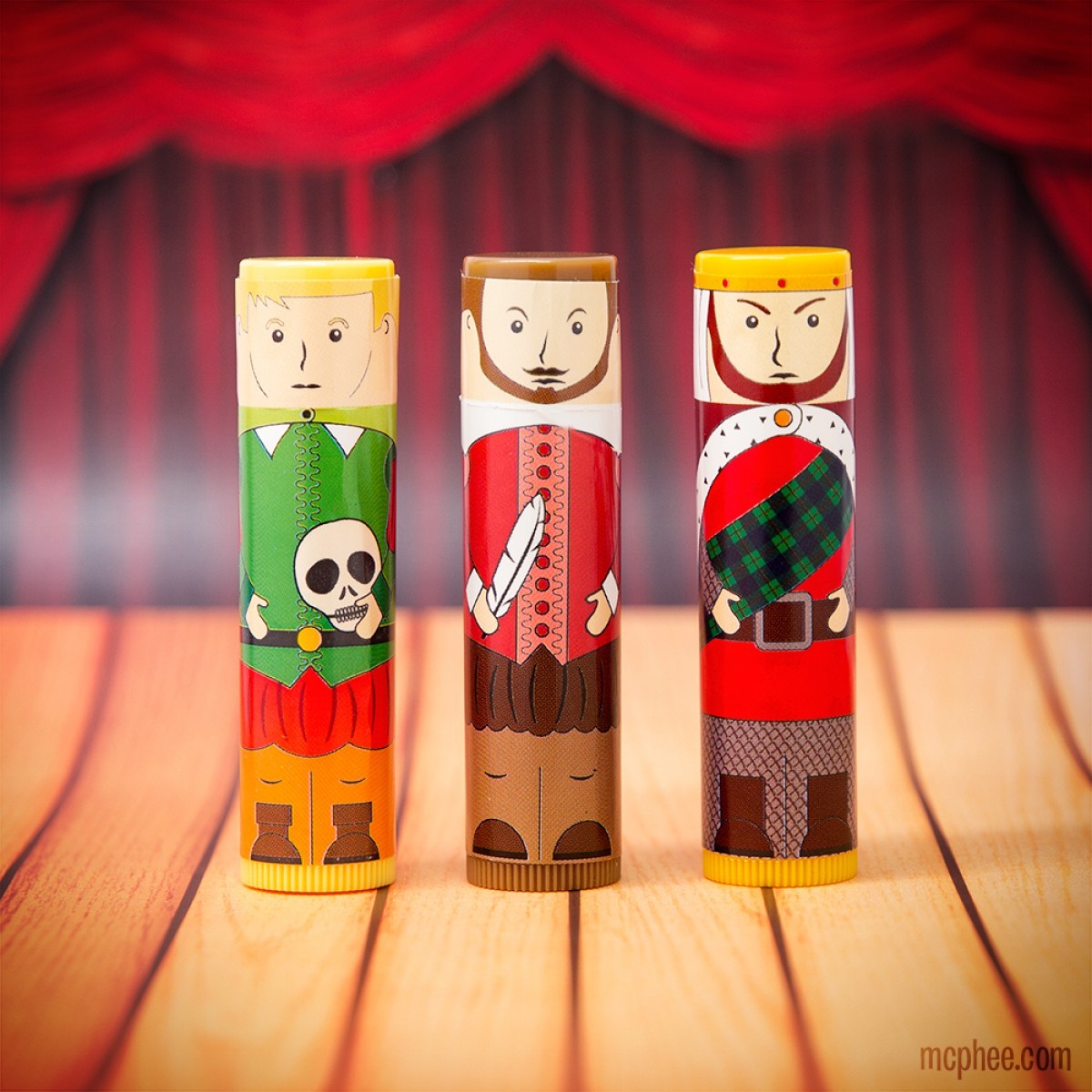 Shakespearean Lip Balm Set