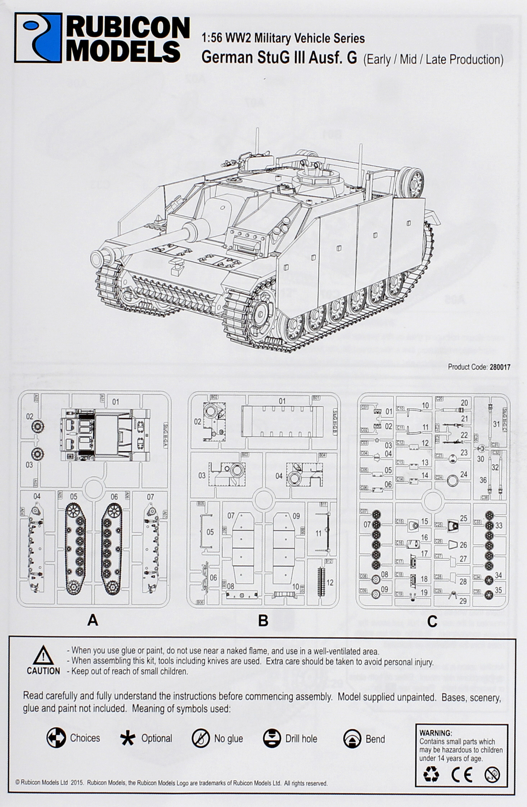 Rubicon 1/56 Stug III Ausf G